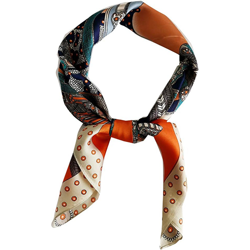 Silk Feeling Scarf 